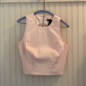 Women’s sleeveless crop top formal wear